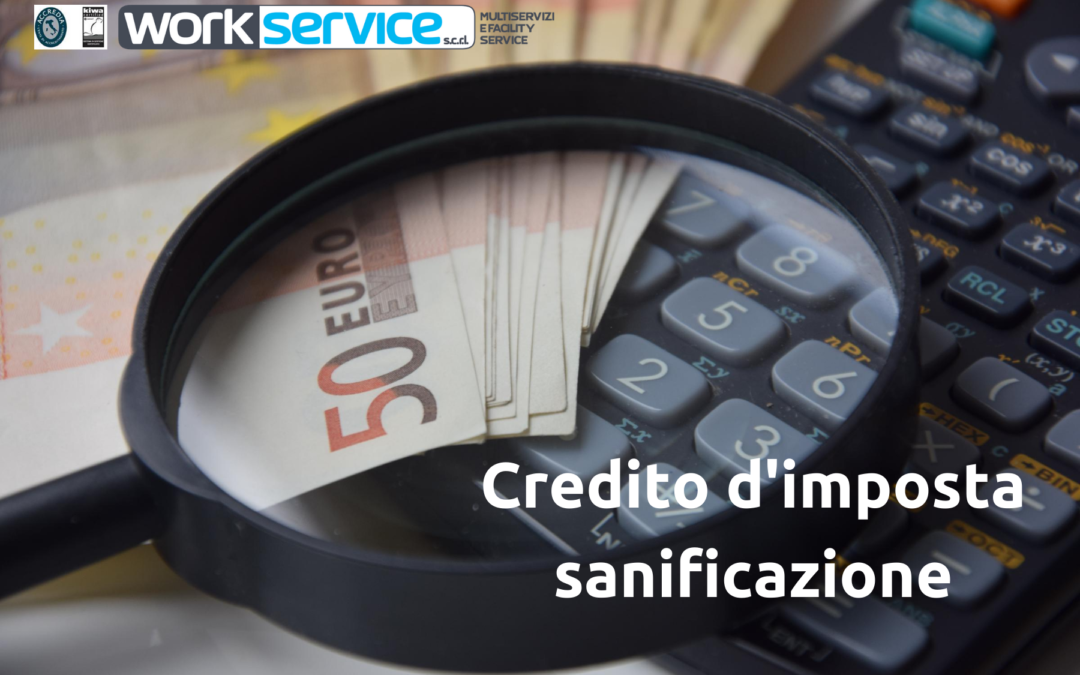 credito d'imposta sanificazione