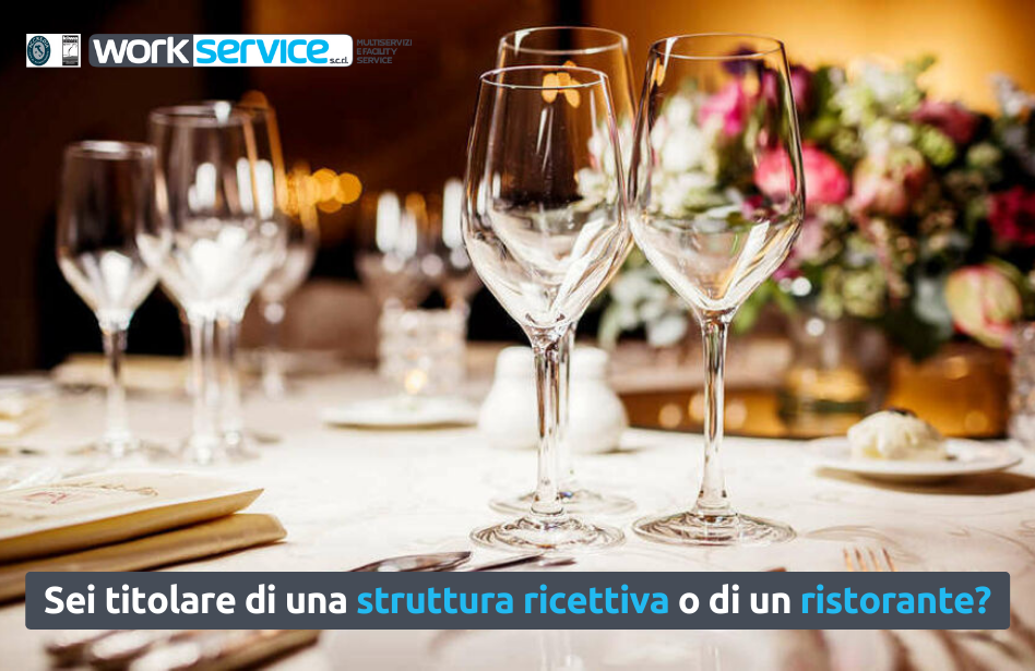 Sei titolare di una struttura ricettiva o di un ristorante?