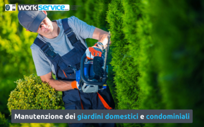 Manutenzione dei giardini domestici e condominiali