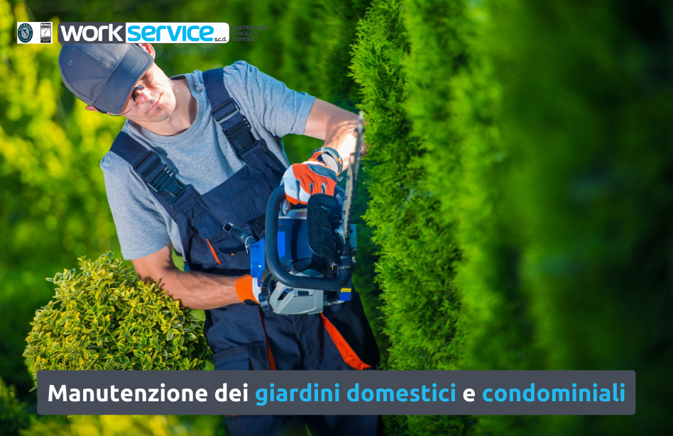 Manutenzione dei giardini domestici e condominiali