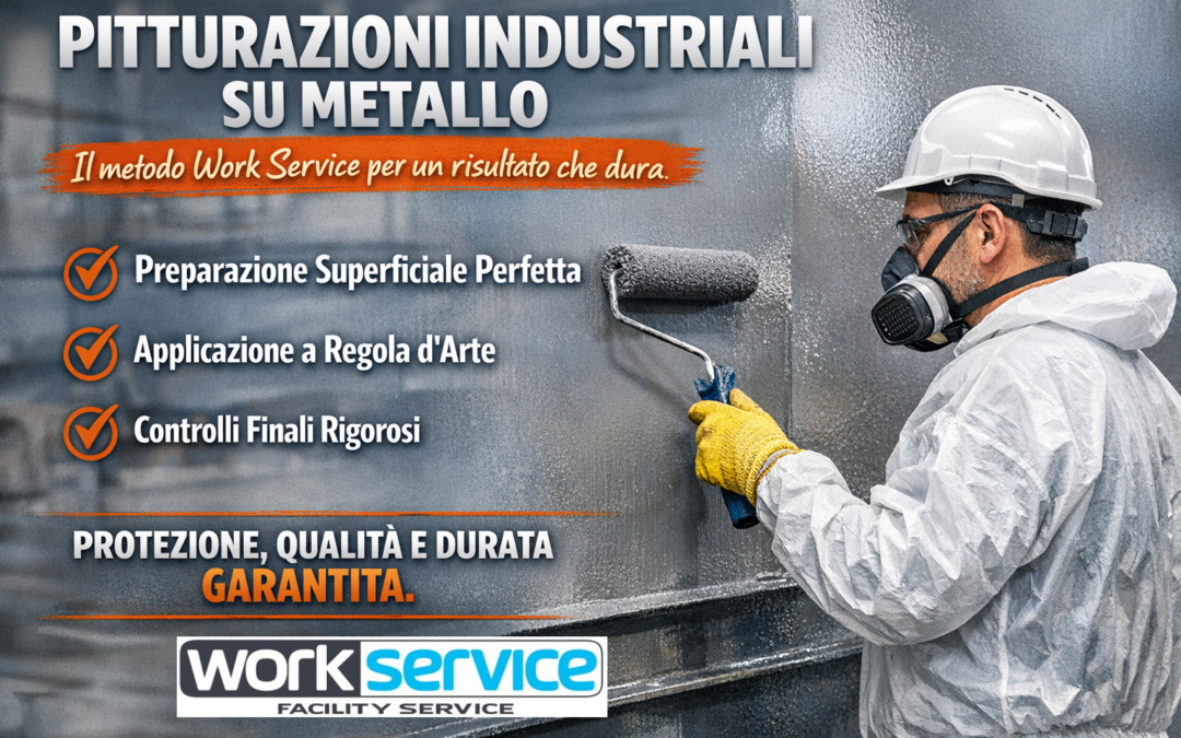 Verniciatura industriale in opera su carpenteria metallica (ciclo anticorrosivo)